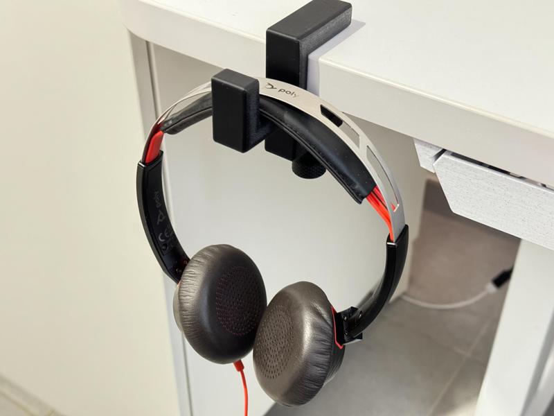 Desktop headset stand