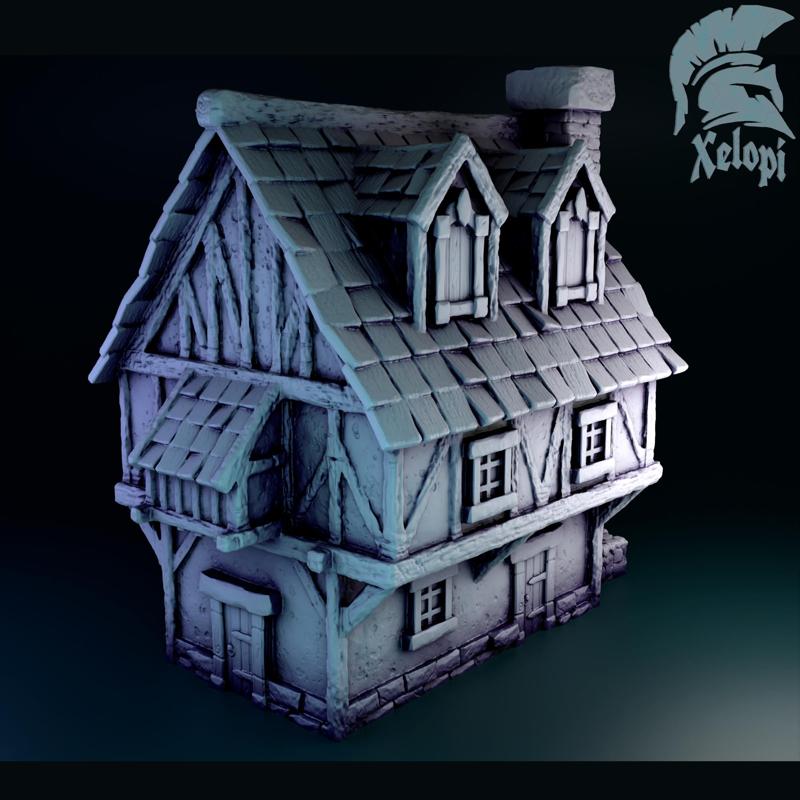 Stylized house