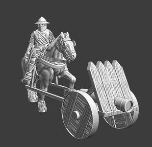 Medieval tank - mobile cannon