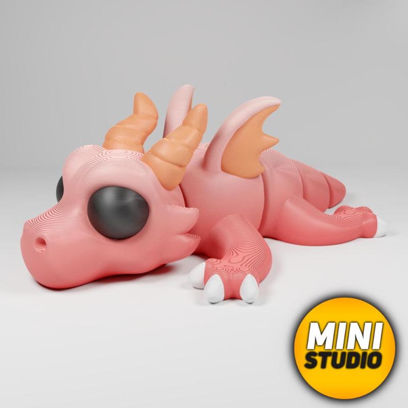 Articulated Flexi Cute Dragon