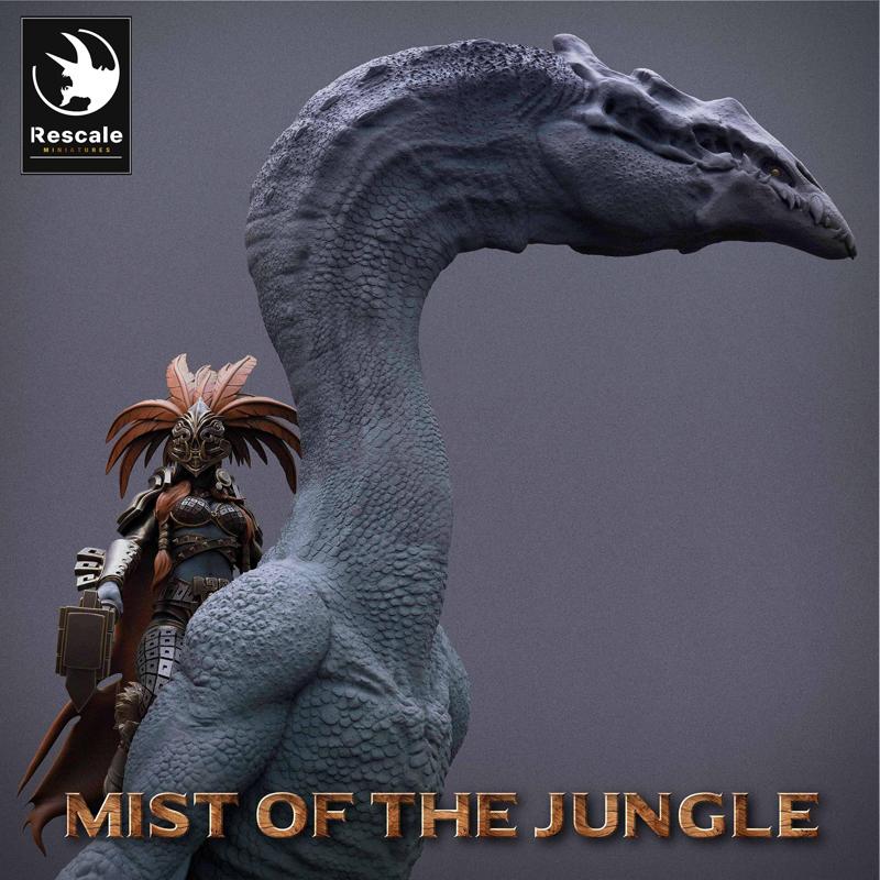 Wyvern mounted by General Amazone