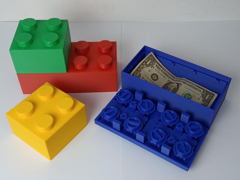 Brick Safe 100 Million Combinations