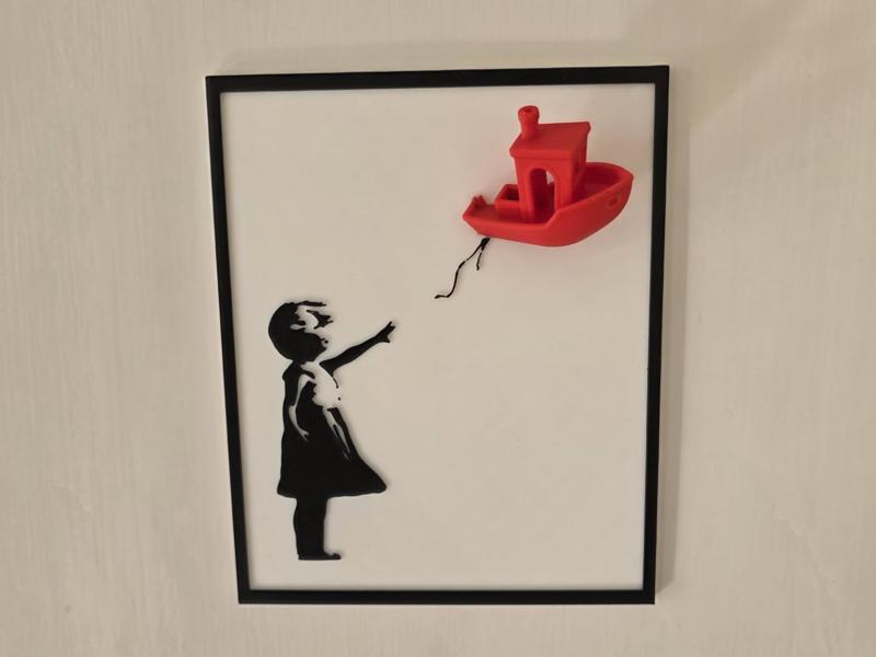 "Benkchy" - Girl with benchyloon