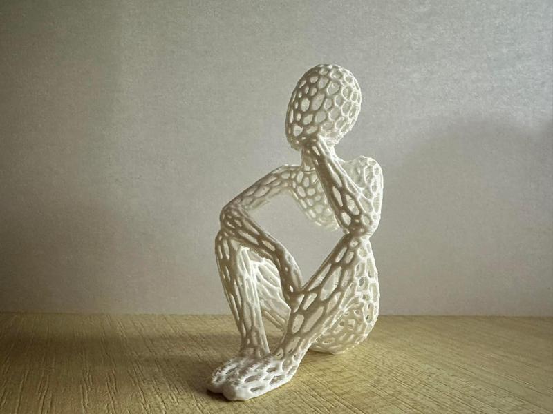 Voronoi Beyond Sight - Sculpture (Celestial Resonance)