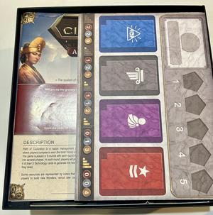 Path of Civilization Game Box Organizer