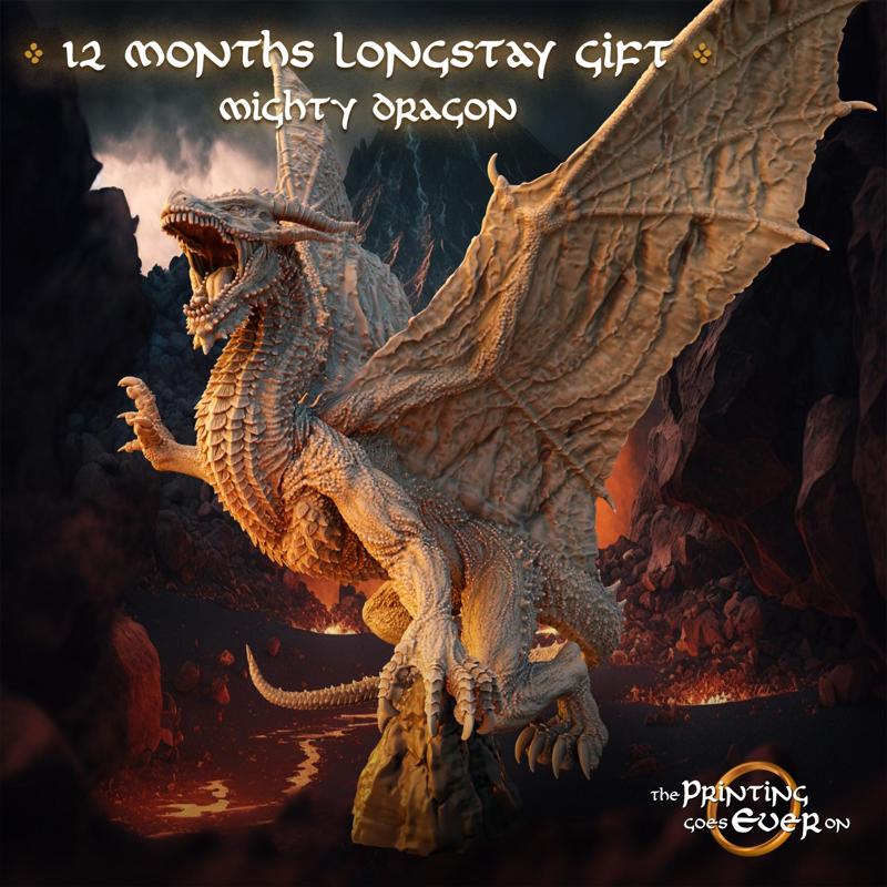 Mighty Dragon - 12 Month Longstay Gift