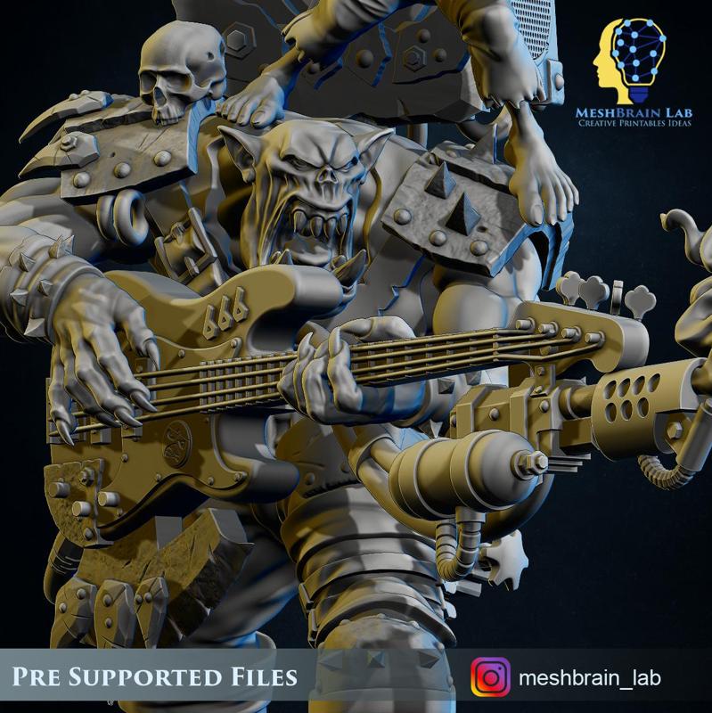 Ork Warboss Jarriz  The Beast 