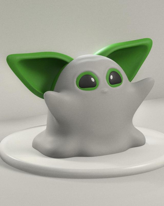 Ghost Grogu - Star Wars