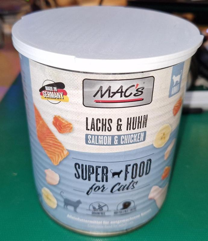 Dosendeckel für 800g Katzenfutter-Dosen von Mac's