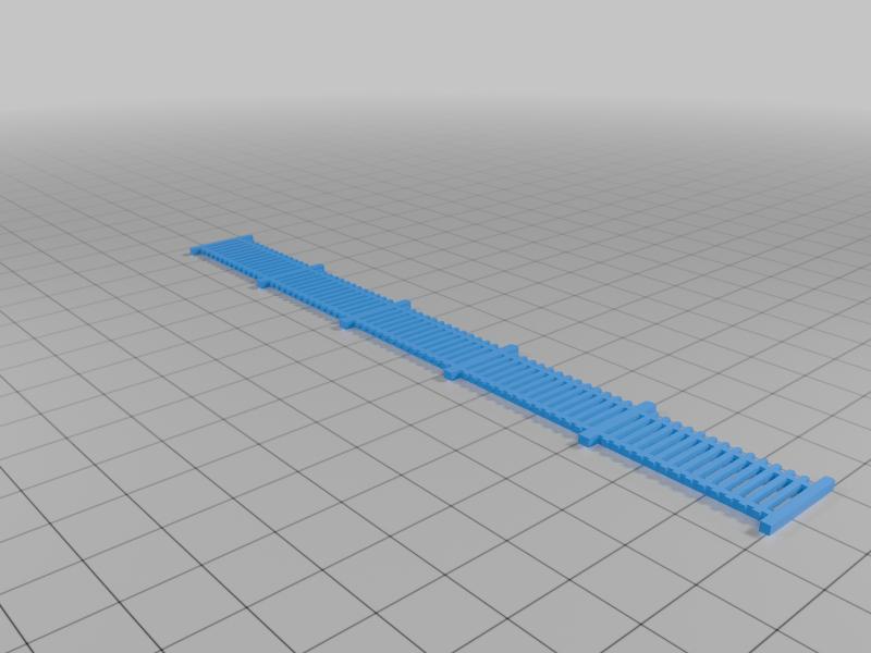 OO Gauge Wooden Fence - 1/76