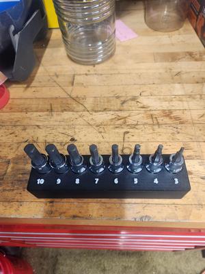 Icon short hex socket holder