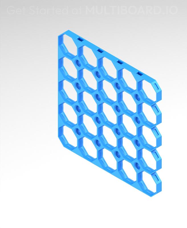 5x5 Left Strip - Multiboard Border Tile