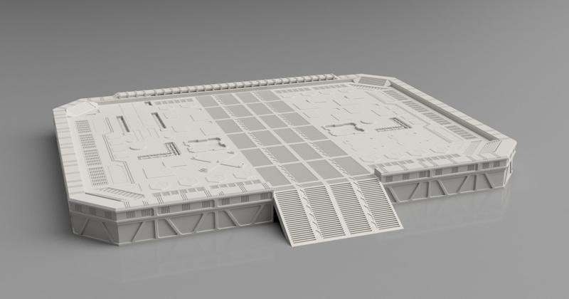 MODULAR PLATFORMS - V1.0 FOR DIORAMAS AND TABLETOP GAMES