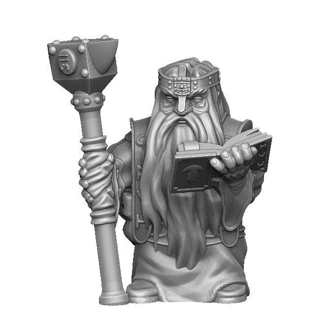 Dwarf rune mage - supportless model
