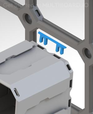 Shell-to-Plate Bar Clip