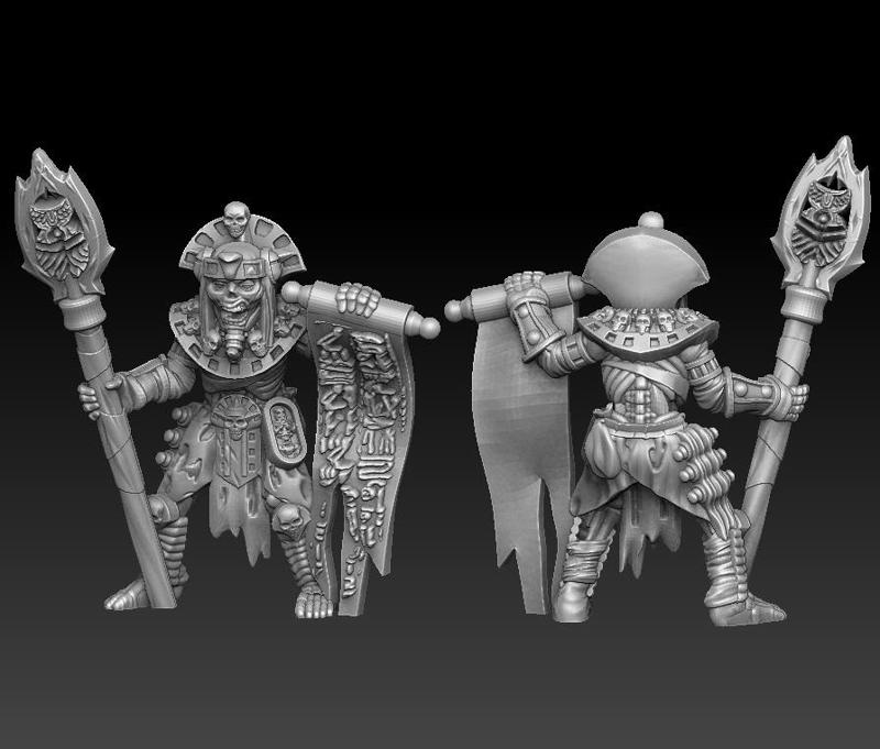 egyptian skeleton mage