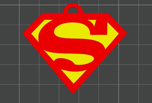 Superman Keychain