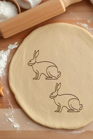 Rabbit Cookie Cutter, Biscuit Cutter