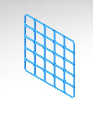 5x5 Multibin Plate