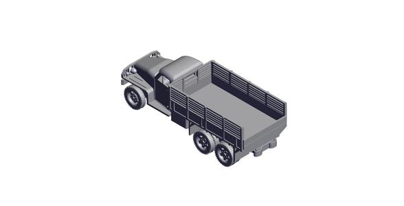 1/87 Scale Studebaker US3 2_5 ton truck.stl