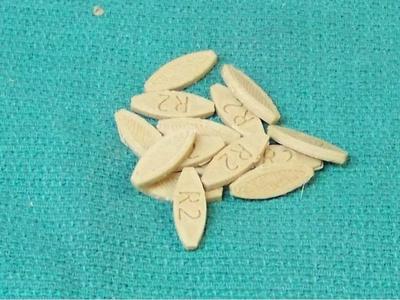 R1, R2, R3 Mini Joiner Biscuits for Older Ryobi DBJ50 Biscuit Cutter   