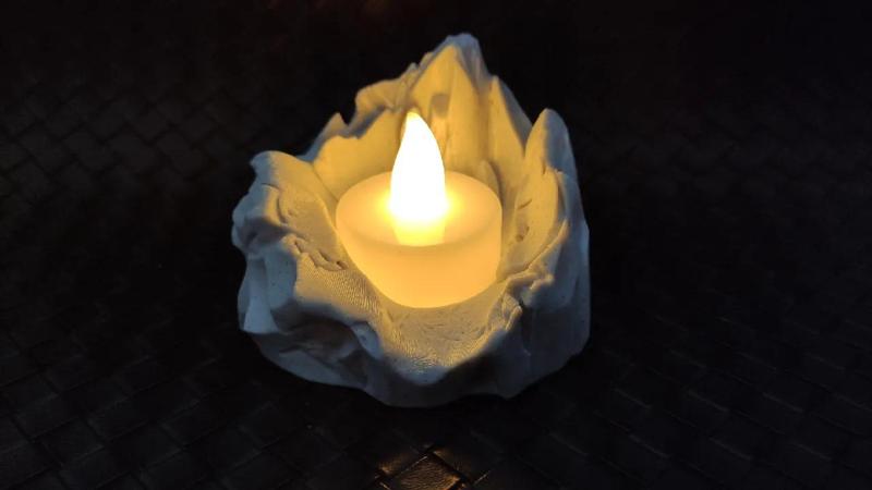 Mountain - LED tealight holder   