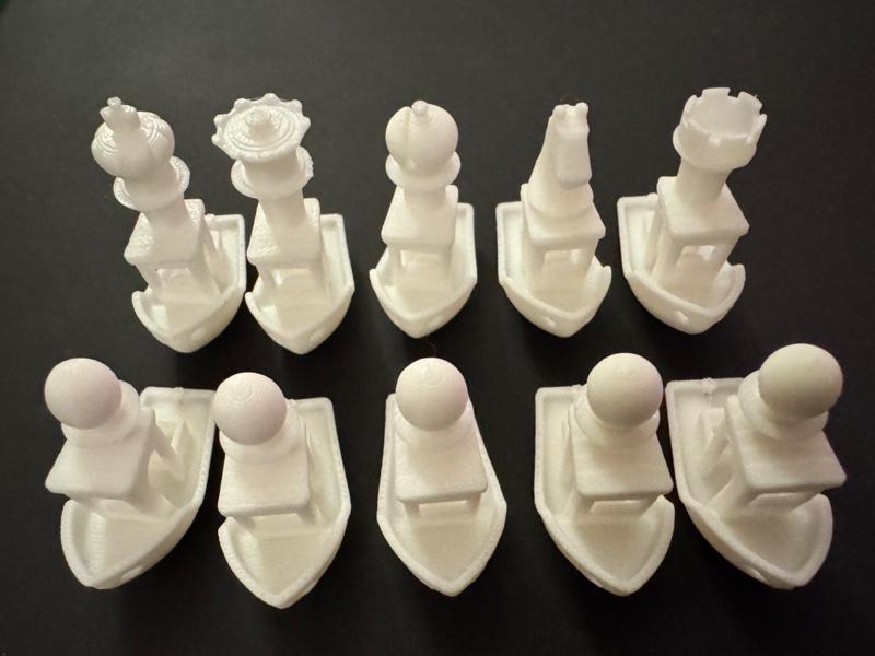 Iconic Benchy Chess Set
