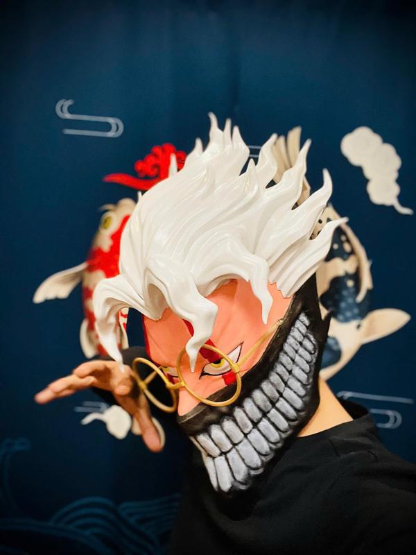 Dandadan Okarun Full Mask - High Quality - Anime Cospla