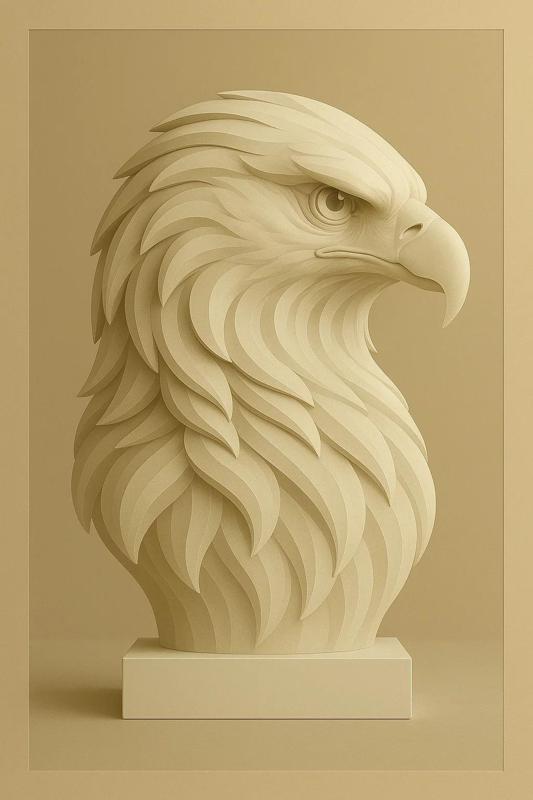 Eagle – Majestic Bird Sculpture