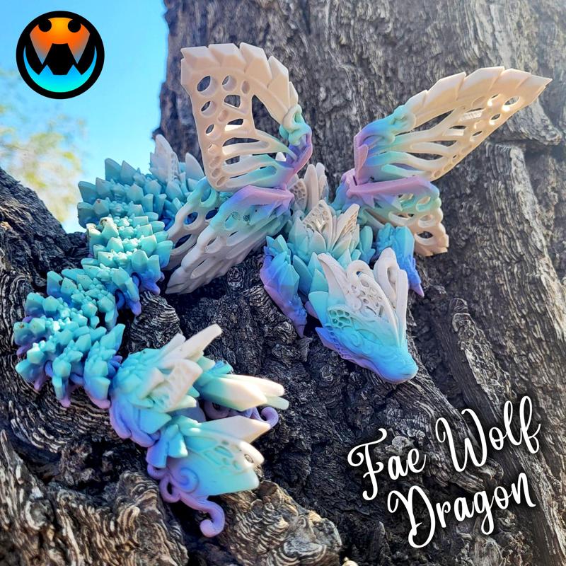 Fae Wolf Dragon