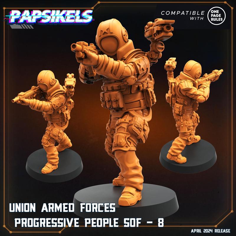 UNION PROGRESSIVE PEOPLES SPECIAL OPERATION FORCES SET 2