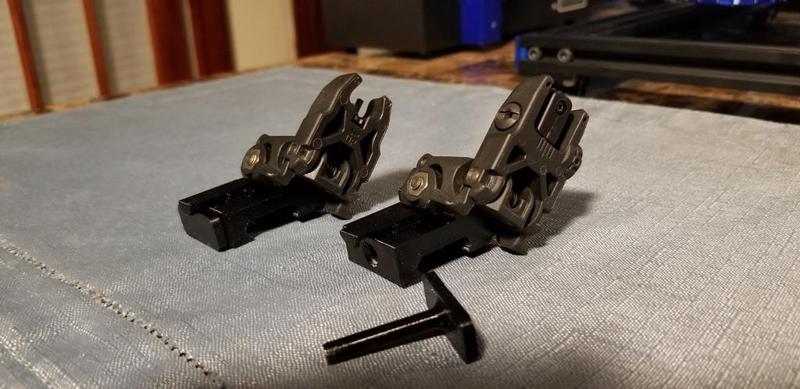 45 deg sight mounts