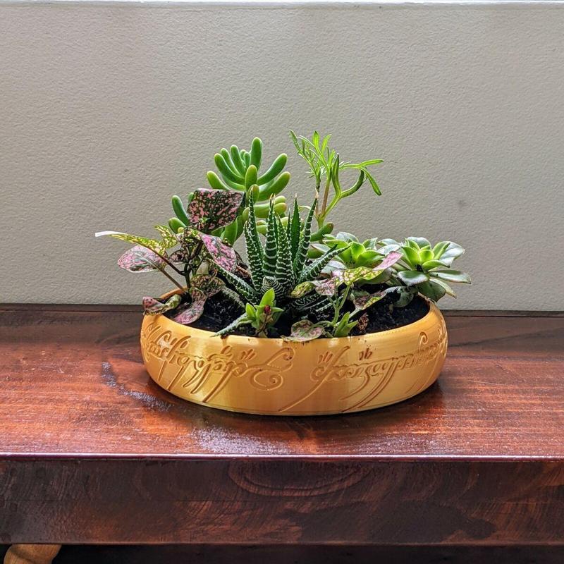 One Ring Planter Vase (Lord of the Rings)