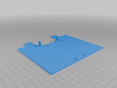 Plate Extension For Tamiya Scania T Cab Conversion