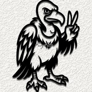 peace vulture bird wall art home decor
