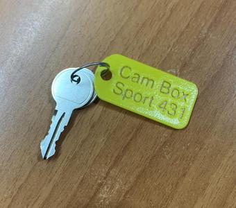 Key Tag / Ring Keychain