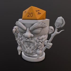 Dwarf Druid Chibi