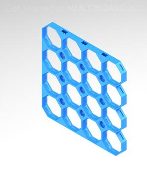 4x4 Left Strip - Multiboard Border Tile