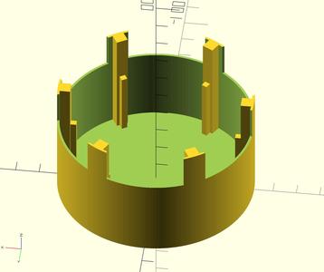 Parametric drain cap