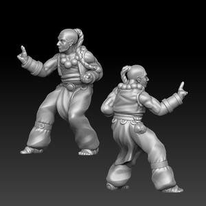 Battle monk