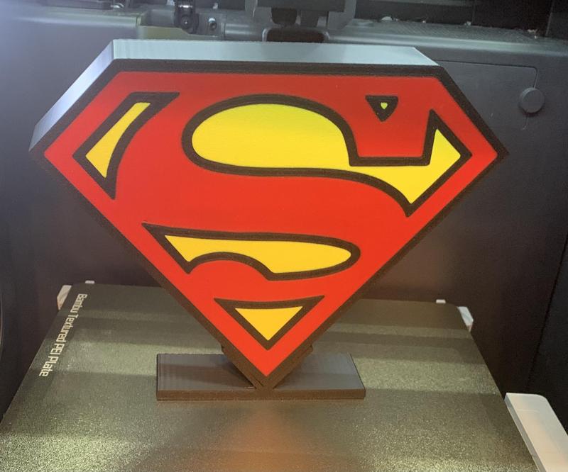 Superman lightbox