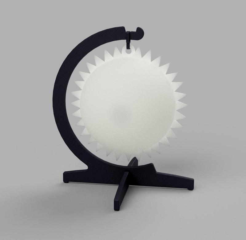 3D Sun Mobile Hanging Decoration