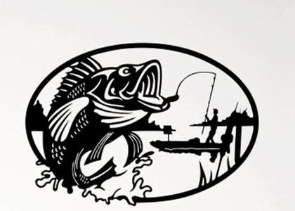 Fisherman Fish Wall Art