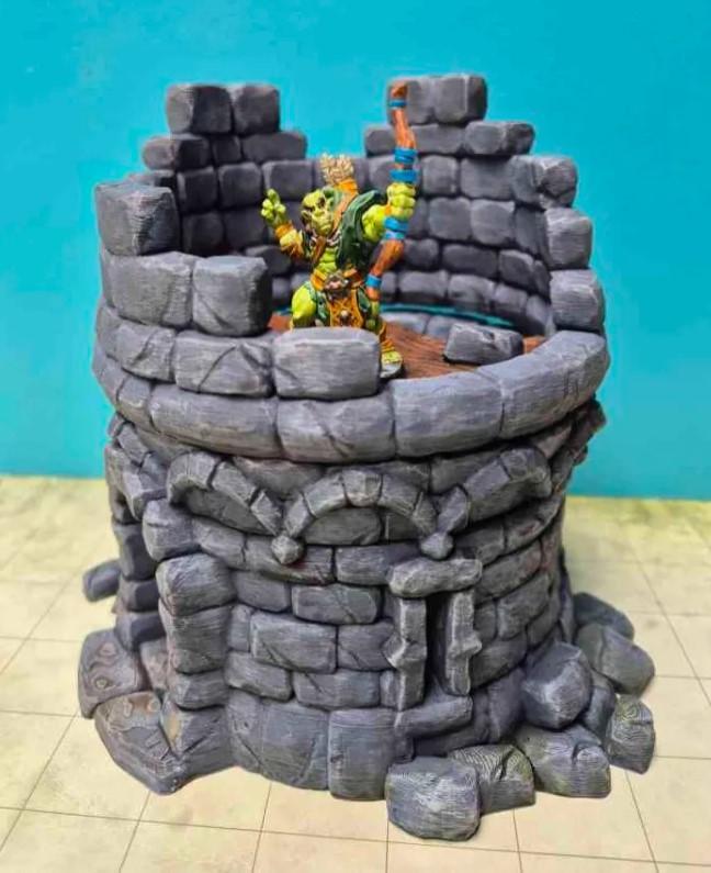 Wargame Fantasy - Ruined Tower