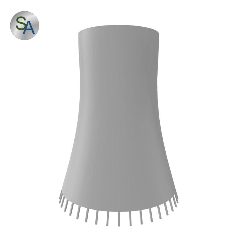 Nuclear power plant cooling tower