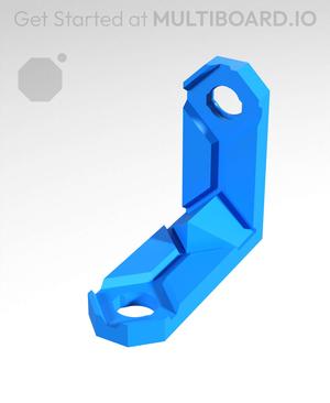 Type 2, Small Thread Holes, 1x1 Outside Bracket