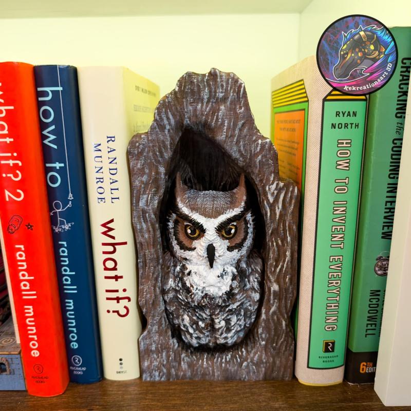 owl book nook