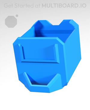1x1x1-Deep - Linear Divided - Multibin Simple Drawer