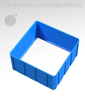 4x4x2 - Topped Multipoint Rail - Standard Click-In Multibin Shell Extension