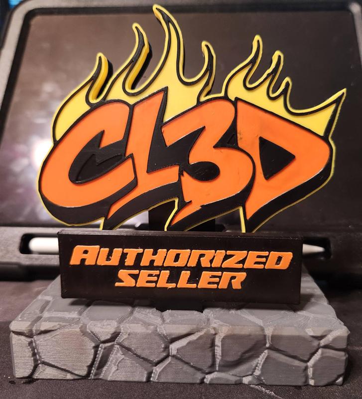 CL3D Authorized Seller Table Display